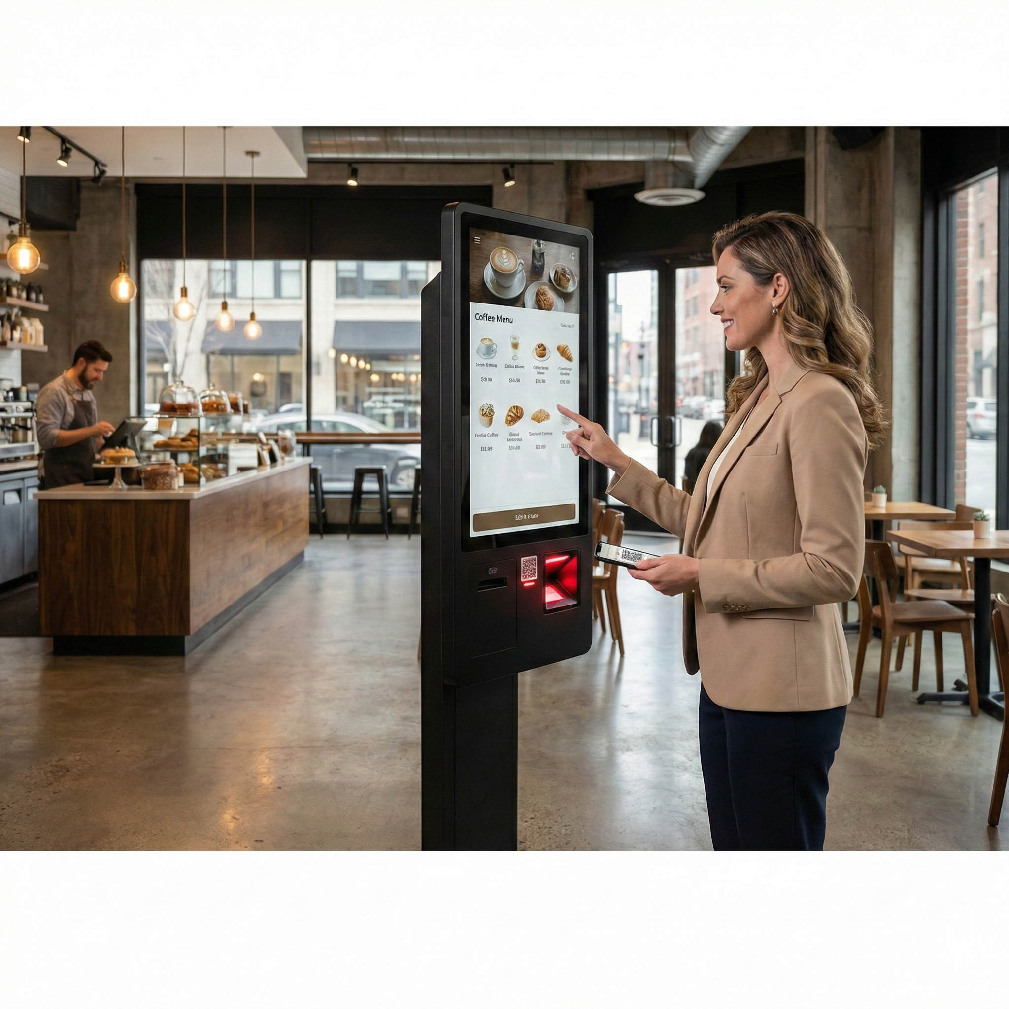 Kiosco De Autopago Autoservicio 15.6" - Adiós A Las Filas - Modelo SX-K15 - Imagen 5