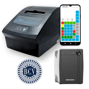 Impresora Fiscal Pp9-plus Homologada + Ups 600va 6 Tomas