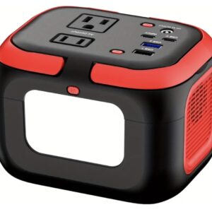Estación de Energía Portátil  120W – Compacta, práctica y lista para acompañarte en casa, la oficina, viajes y emergencias